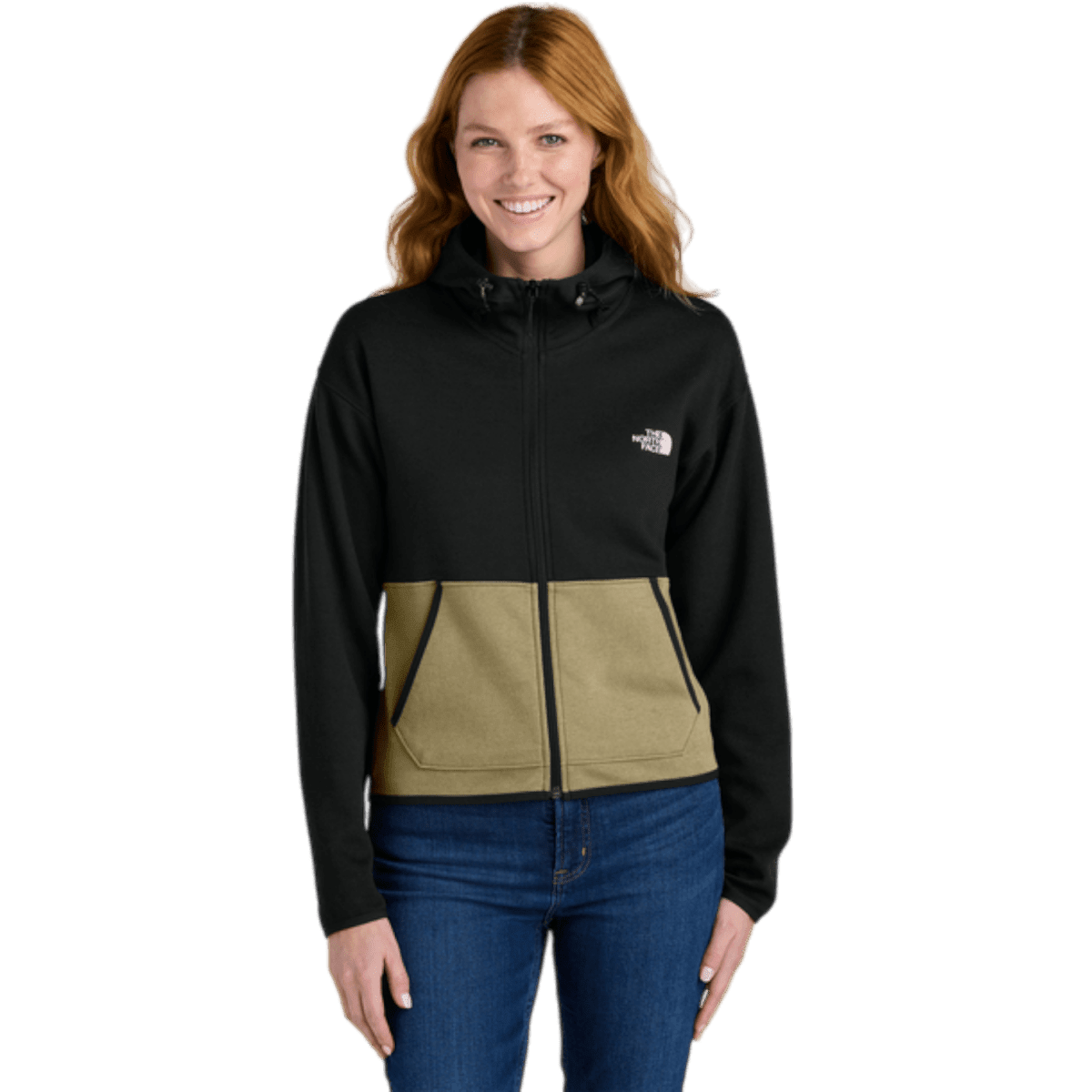 The North Face® Women's Double-Knit Full-Zip Hoodie - Full-Zip Hoodies - SwagWear