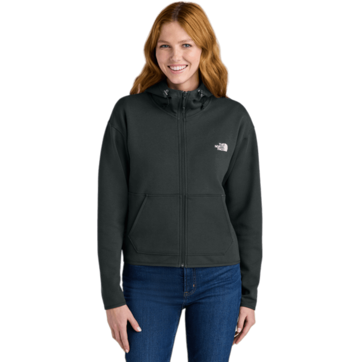 The North Face® Women's Double-Knit Full-Zip Hoodie - Full-Zip Hoodies - SwagWear