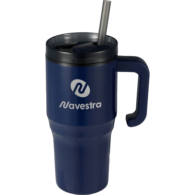 Thor 20 oz Eco - Friendly Straw Tumbler - Tumblers w/Straws - SwagWear