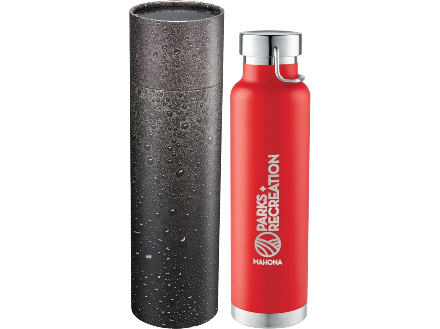 Thor Copper Vac Bottle 22oz With Cylindrical Box - Water Bottles