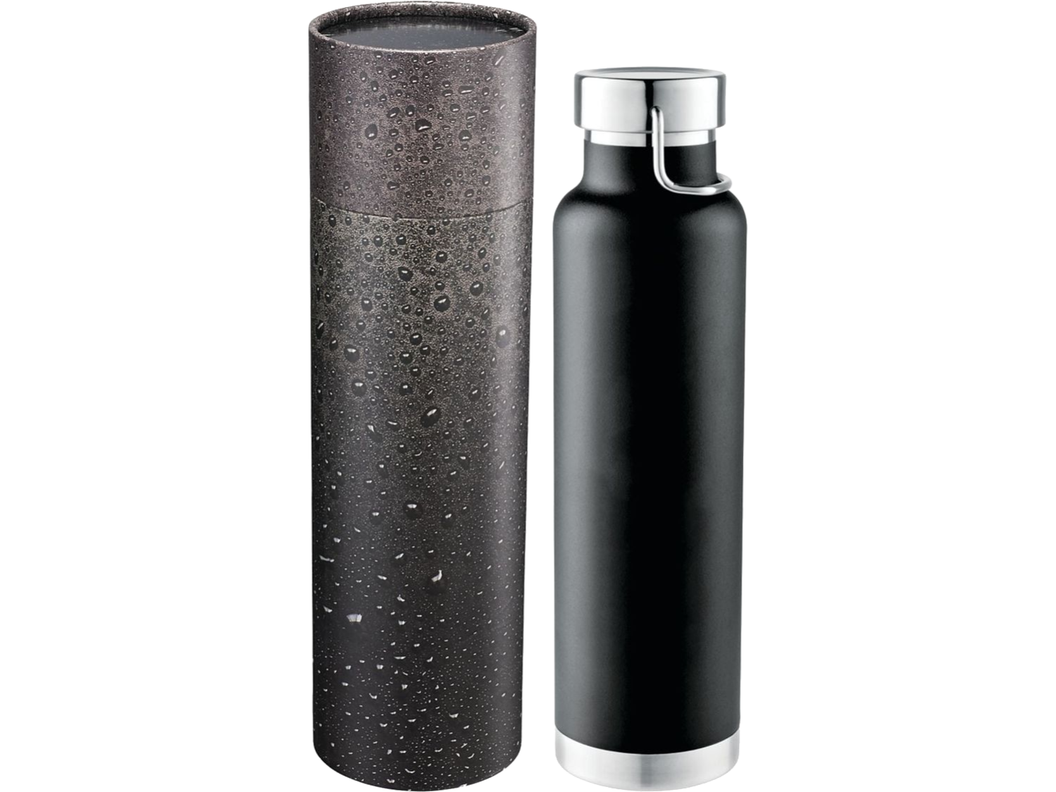 Thor Copper Vac Bottle 22oz With Cylindrical Box - Water Bottles