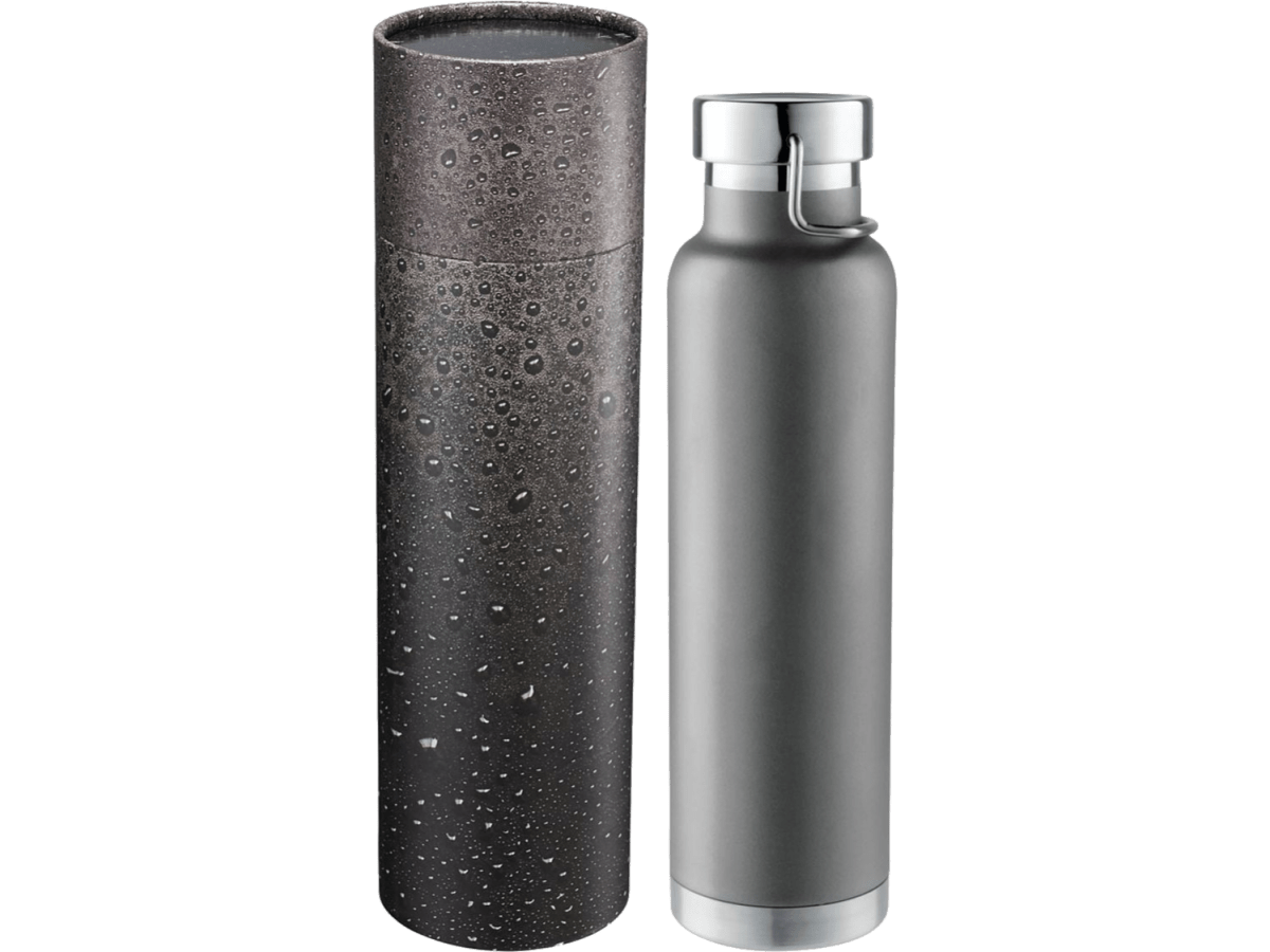 Thor Copper Vac Bottle 22oz With Cylindrical Box - Water Bottles - SwagWear