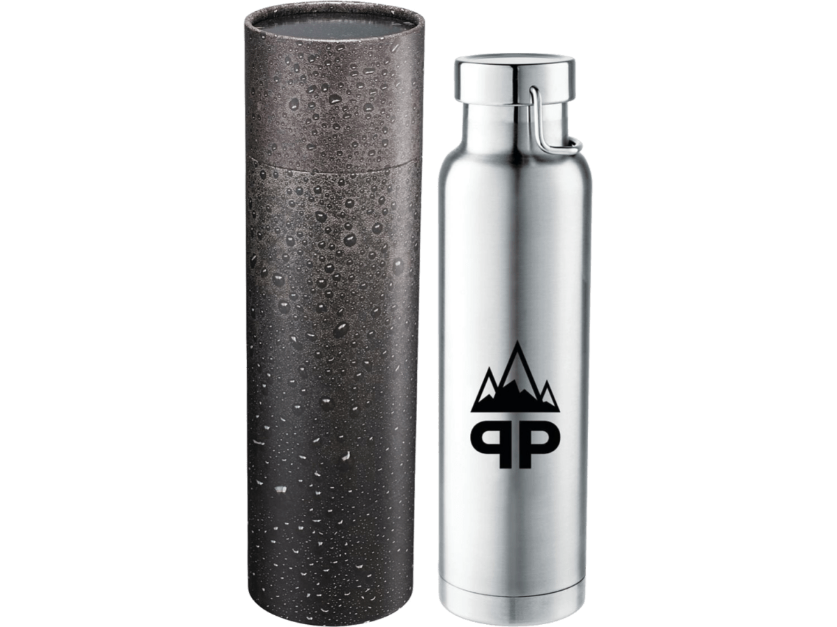 Thor Copper Vac Bottle 22oz With Cylindrical Box - Water Bottles - SwagWear