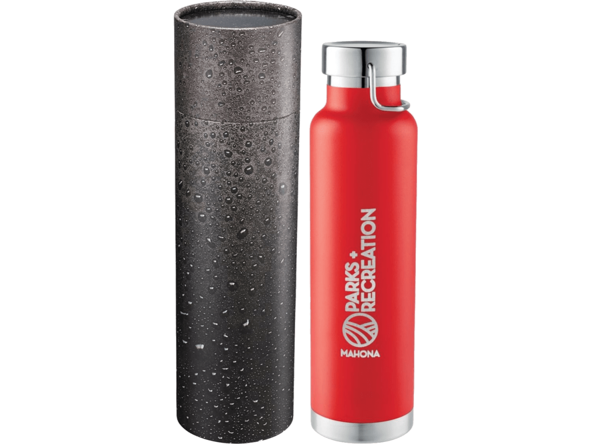 Thor Copper Vac Bottle 22oz With Cylindrical Box - Water Bottles - SwagWear