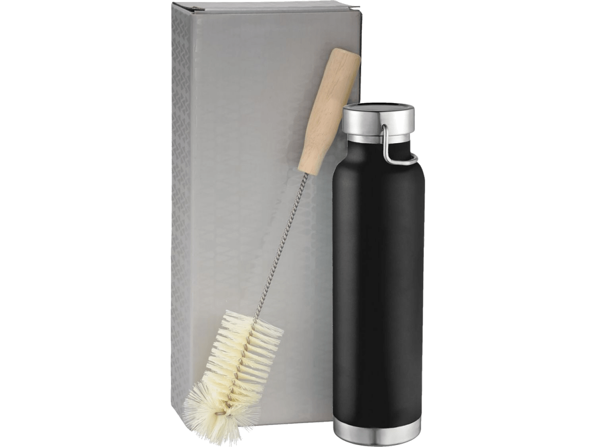 Thor Copper Vacuum Bottle with Brush 22oz - Tumblers - SwagWear