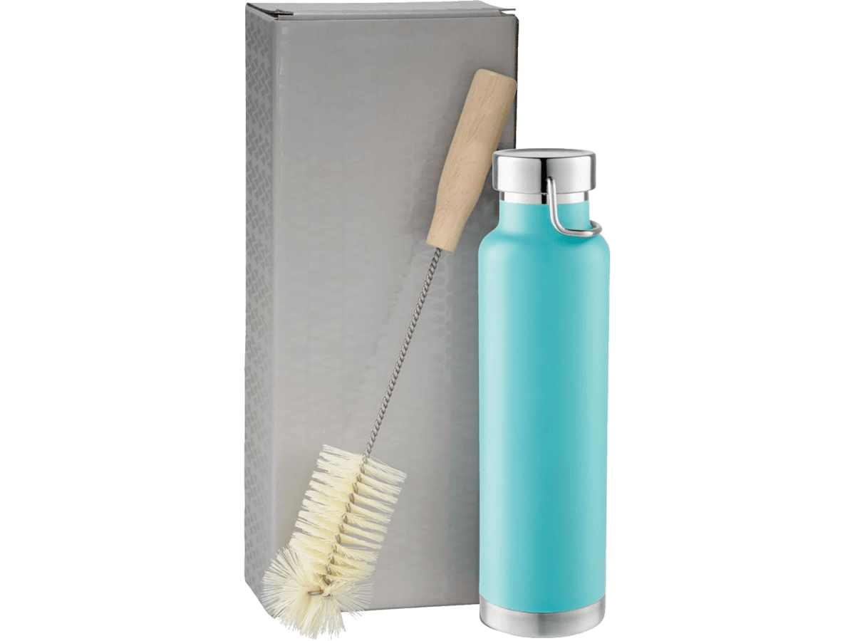 Thor Copper Vacuum Bottle with Brush 22oz - Tumblers - SwagWear