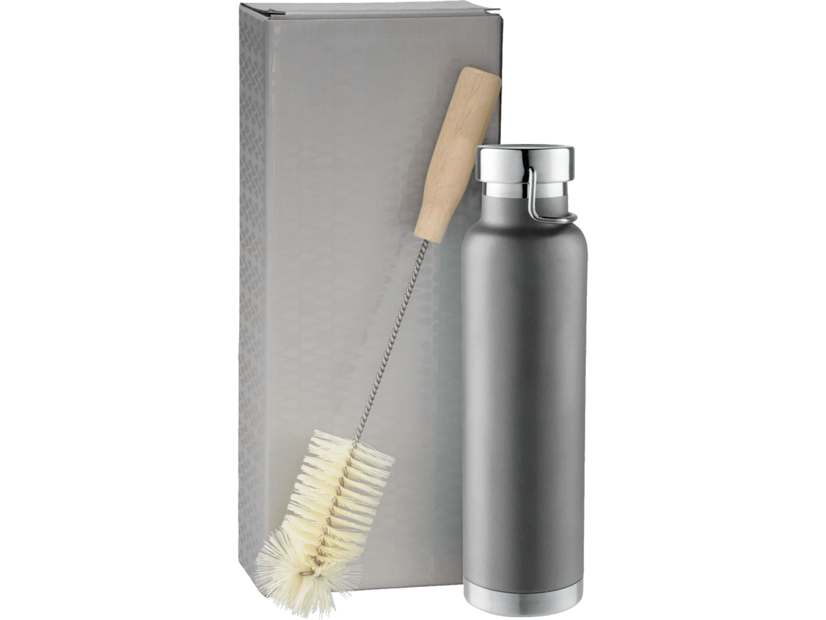 Thor Copper Vacuum Bottle with Brush 22oz - Tumblers - SwagWear