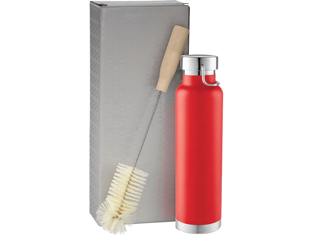 Thor Copper Vacuum Bottle with Brush 22oz - Tumblers - SwagWear