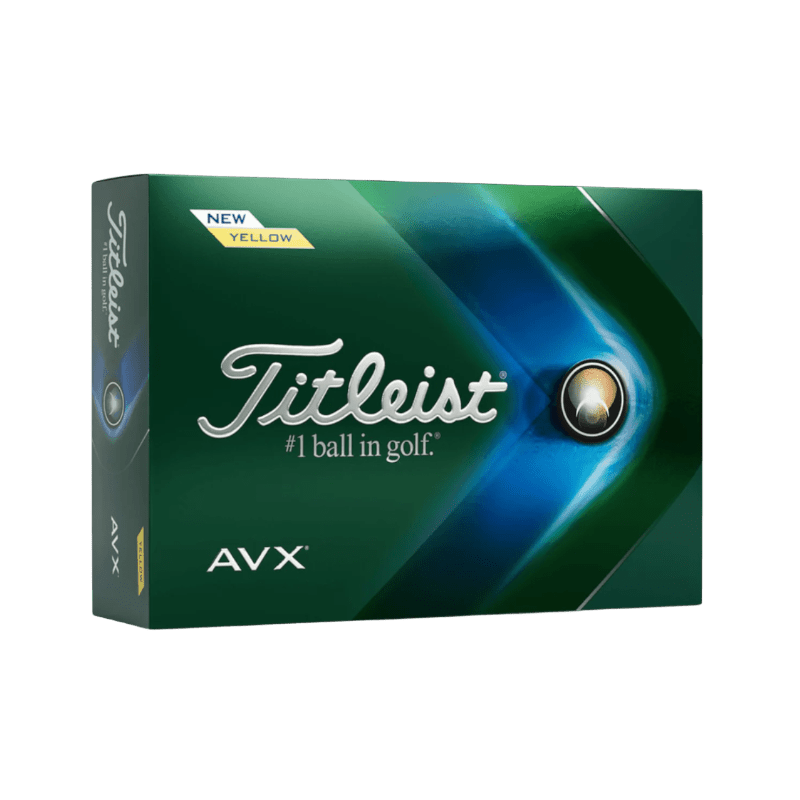 Titleist AVX Golf Balls-Yellow - Golf Balls - SwagWear