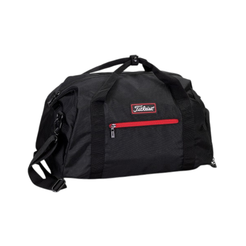 Titleist Players Boston Bag - Black / Red - Golf Duffel Bags