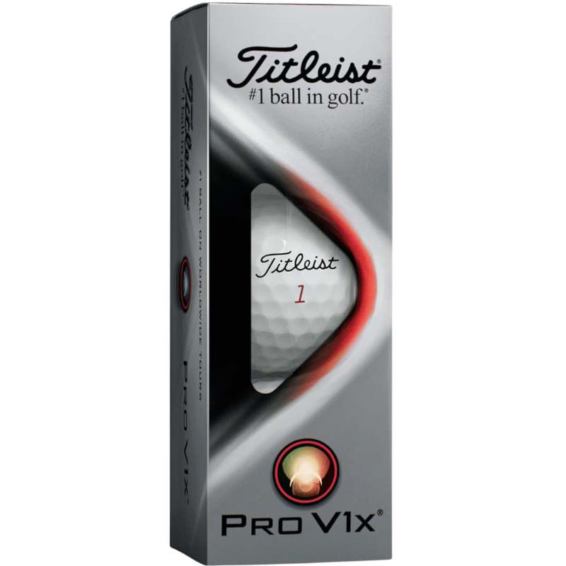 Titleist Pro V1x Golf Balls - White - Golf Balls