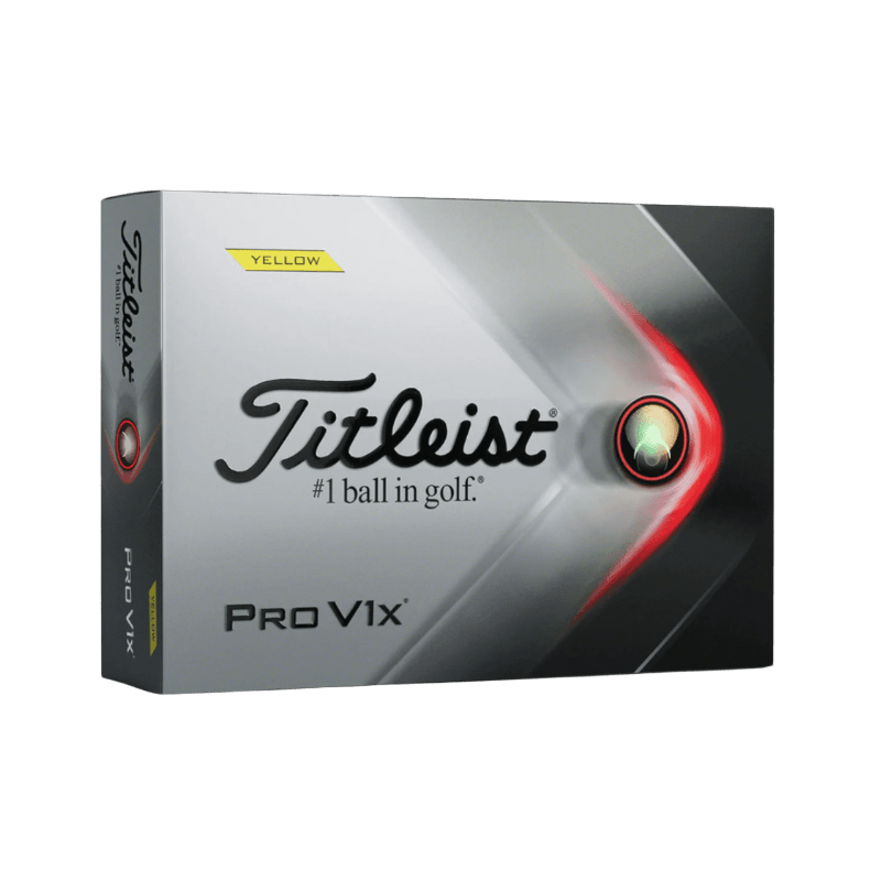 Titleist Pro V1x Golf Balls-Yellow - Golf Balls - SwagWear