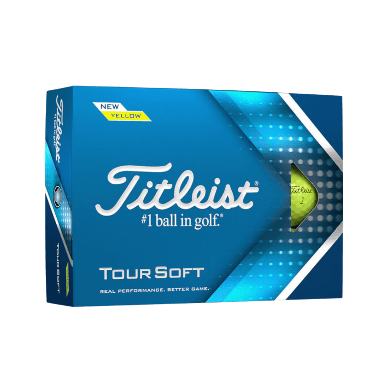 Titleist Tour Soft Golf Balls-Yellow - Golf Balls - SwagWear