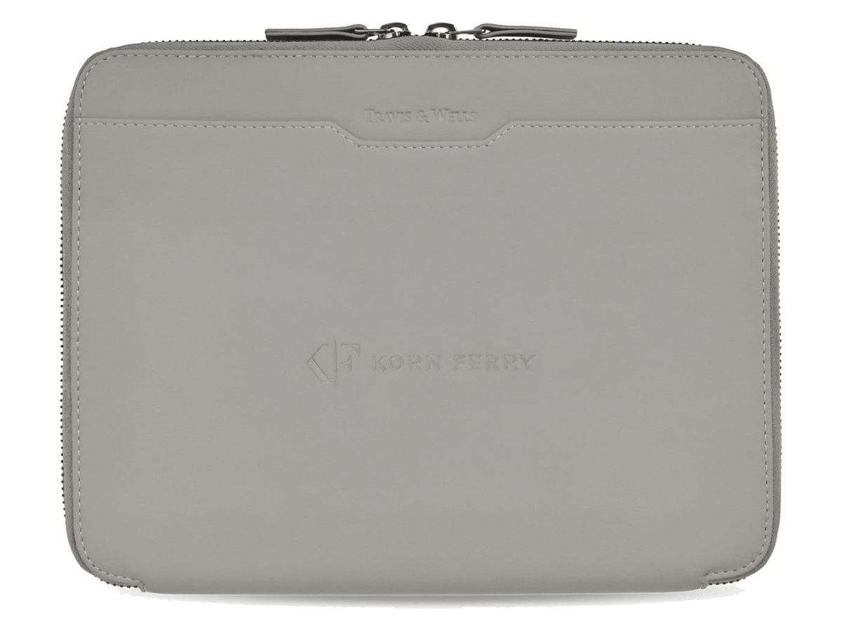 Travis & Wells® Envoy Executive Zipper Close Padfolio - Zippered Padfolios - SwagWear