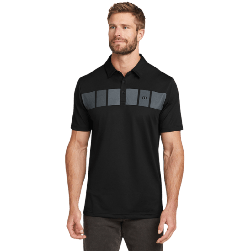TravisMathew Cabana Chest Stripe Polo - Polos - SwagWear