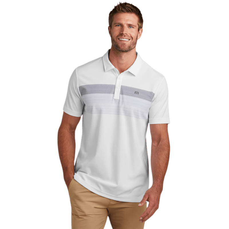 TravisMathew Coastal Chest Stripe Polo - Polos - SwagWear