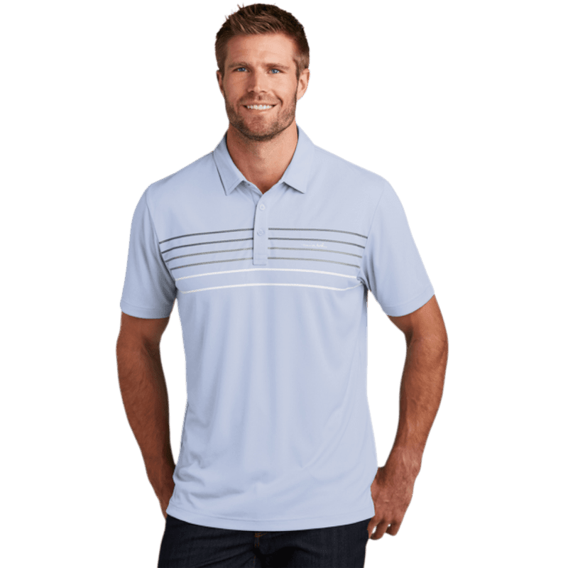 TravisMathew Coto Performance Chest Stripe Polo - Polos - SwagWear