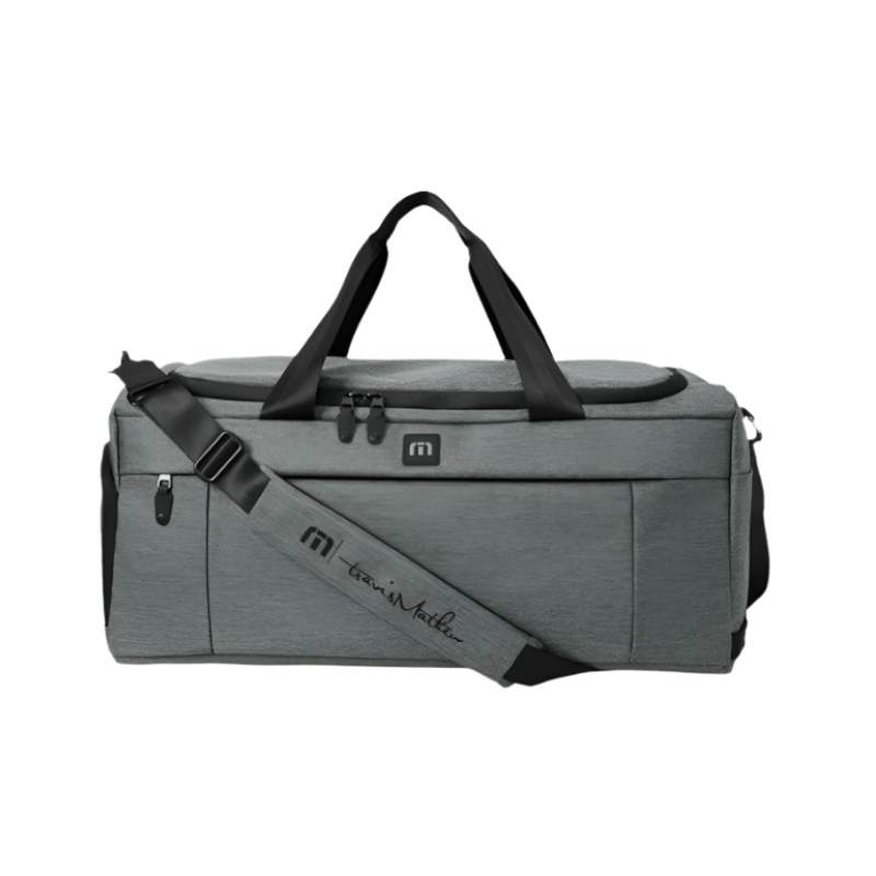 TravisMathew Duration Duffel - Gray - Duffel Bags