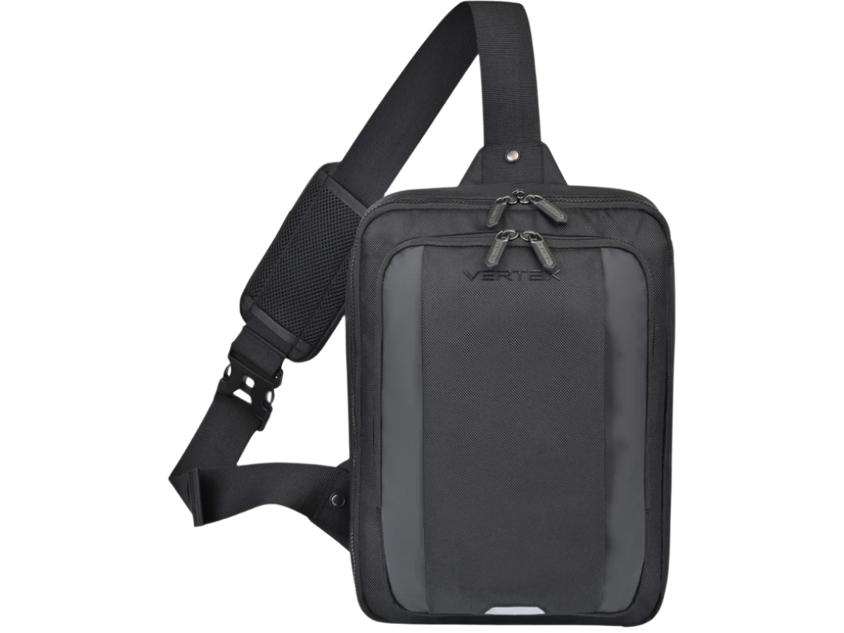 Vertex® Brooklyn Tech Sling - Black - Sling Bags
