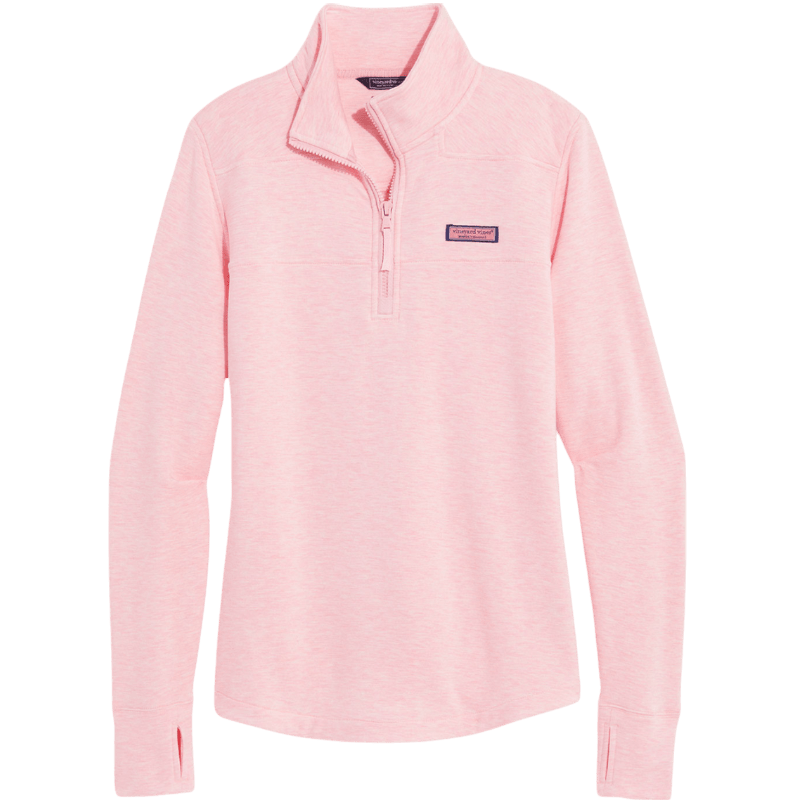 Vineyard Vines Women's Dreamcloth Relaxed Shep Quarter-Zip - Pullovers - SwagWear