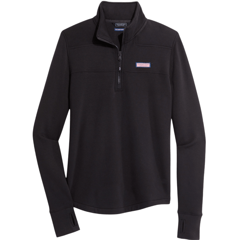 Vineyard Vines Women's Dreamcloth Relaxed Shep Quarter-Zip - Pullovers - SwagWear