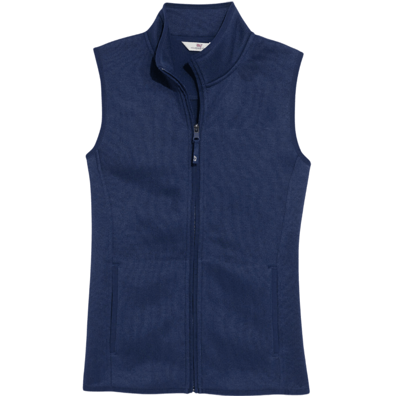 Vineyard Vines Women's Sweater Fleece Vest - Vests - SwagWear