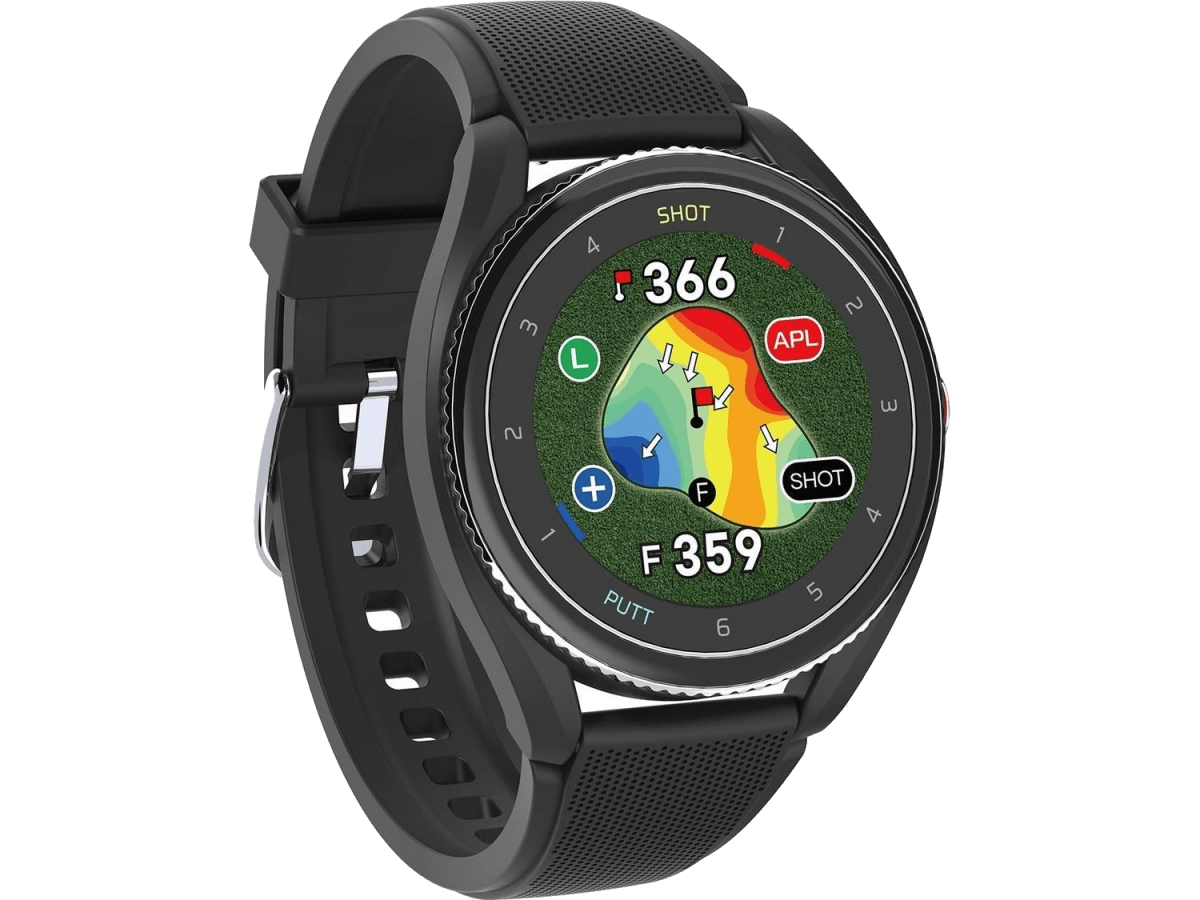 Voice Caddie Hybrid Golf GPS Watch w/ Green Undulation and Slope - GPS - SwagWear