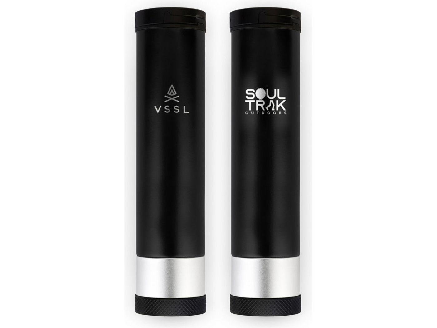 VSSL Insulated Flask - Black - Flasks