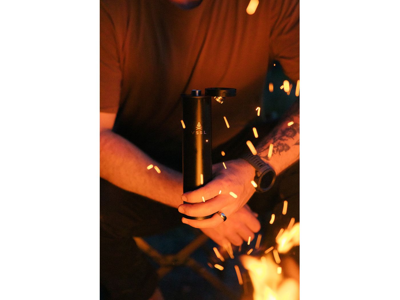 VSSL Insulated Flask - Black - Flasks