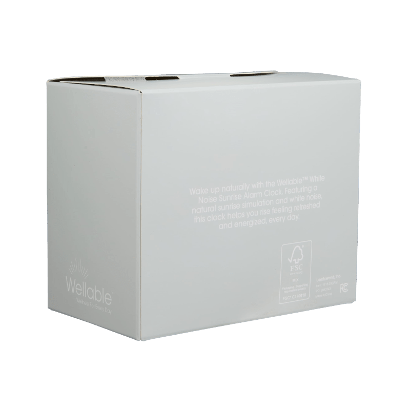 Wellable™ White Noise Sunrise Alarm Clock - Homewares - SwagWear