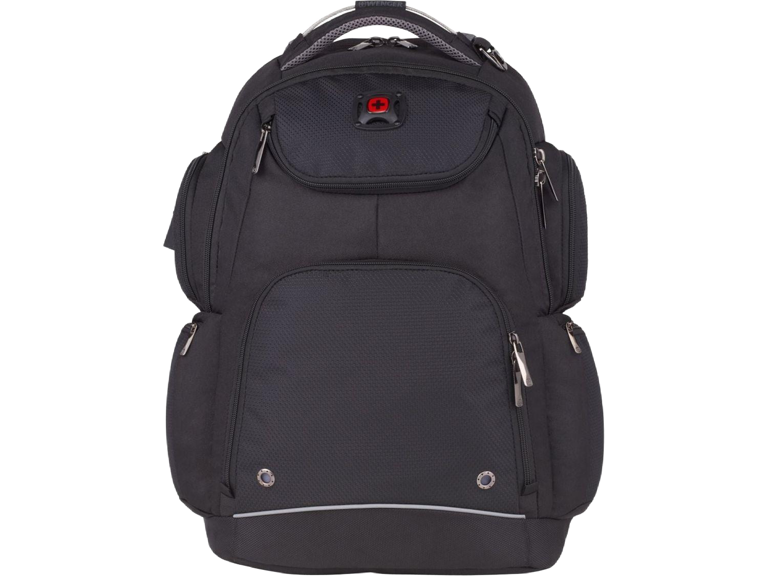 Wenger Odyssey TSA Recycled 17’’ Computer Backpack - Black - Laptop Backpacks