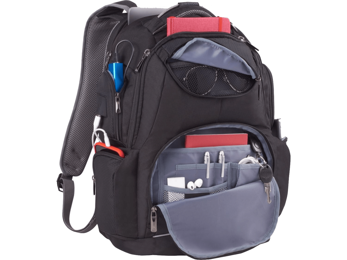 Wenger Odyssey TSA Recycled 17" Computer Backpack - Laptop Backpacks - SwagWear