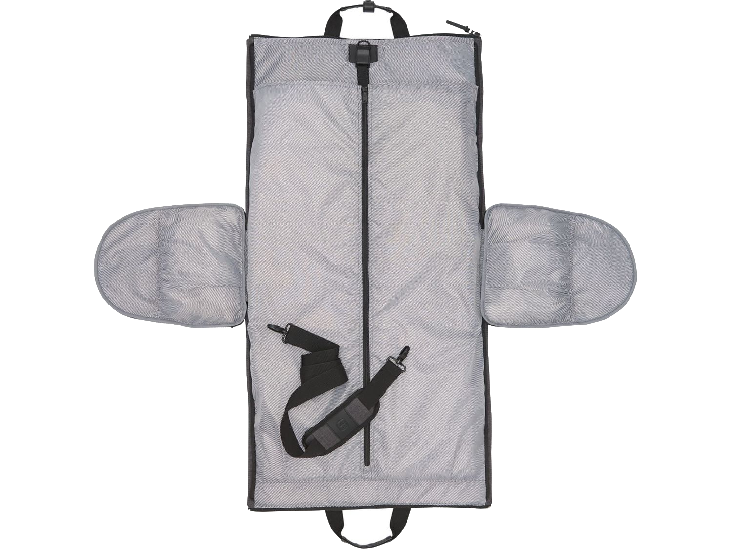 Wenger RPET Garment Duffle Bag - Charcoal - Garment Duffel Bags