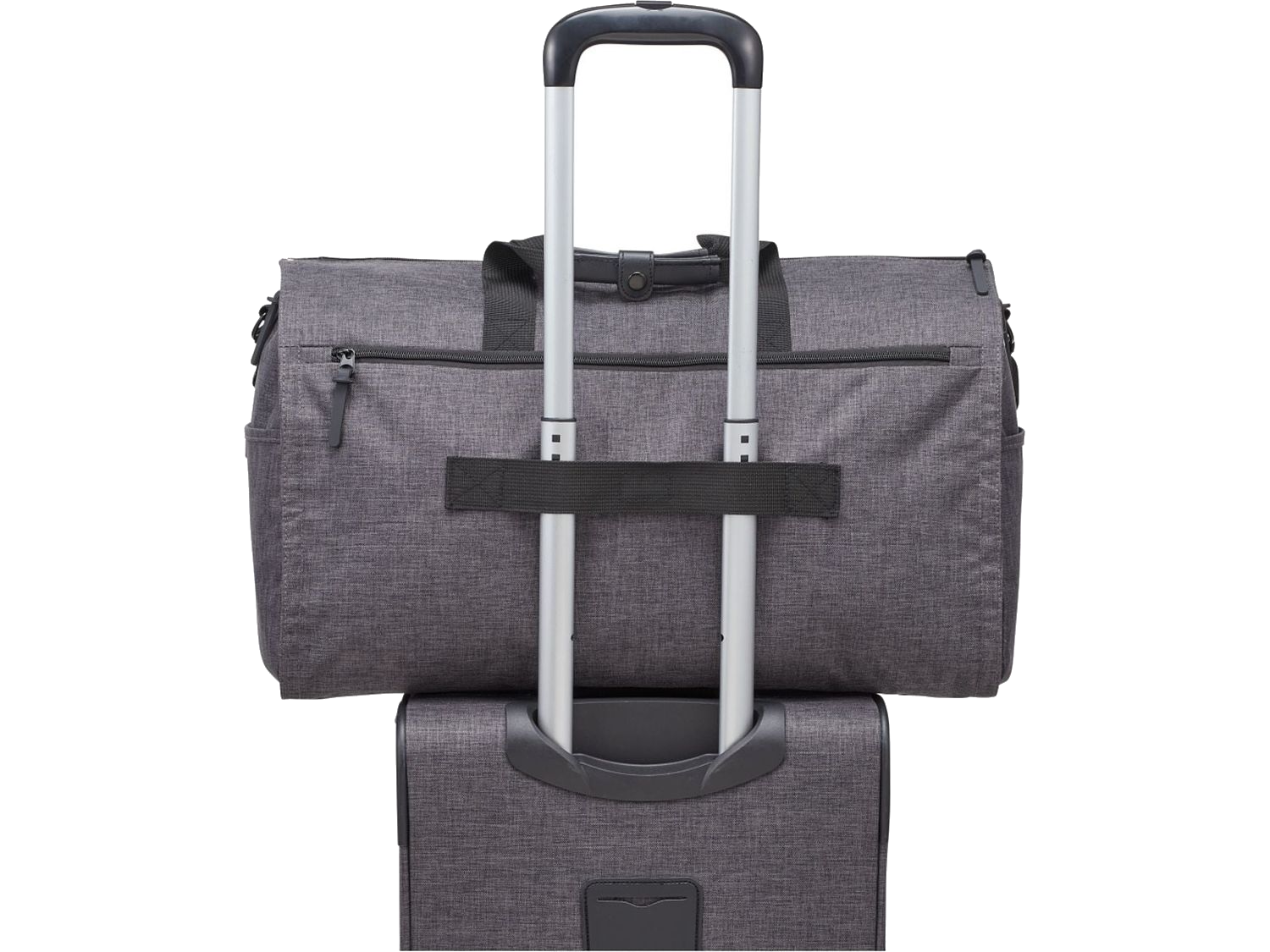 Wenger RPET Garment Duffle Bag - Charcoal - Garment Duffel Bags