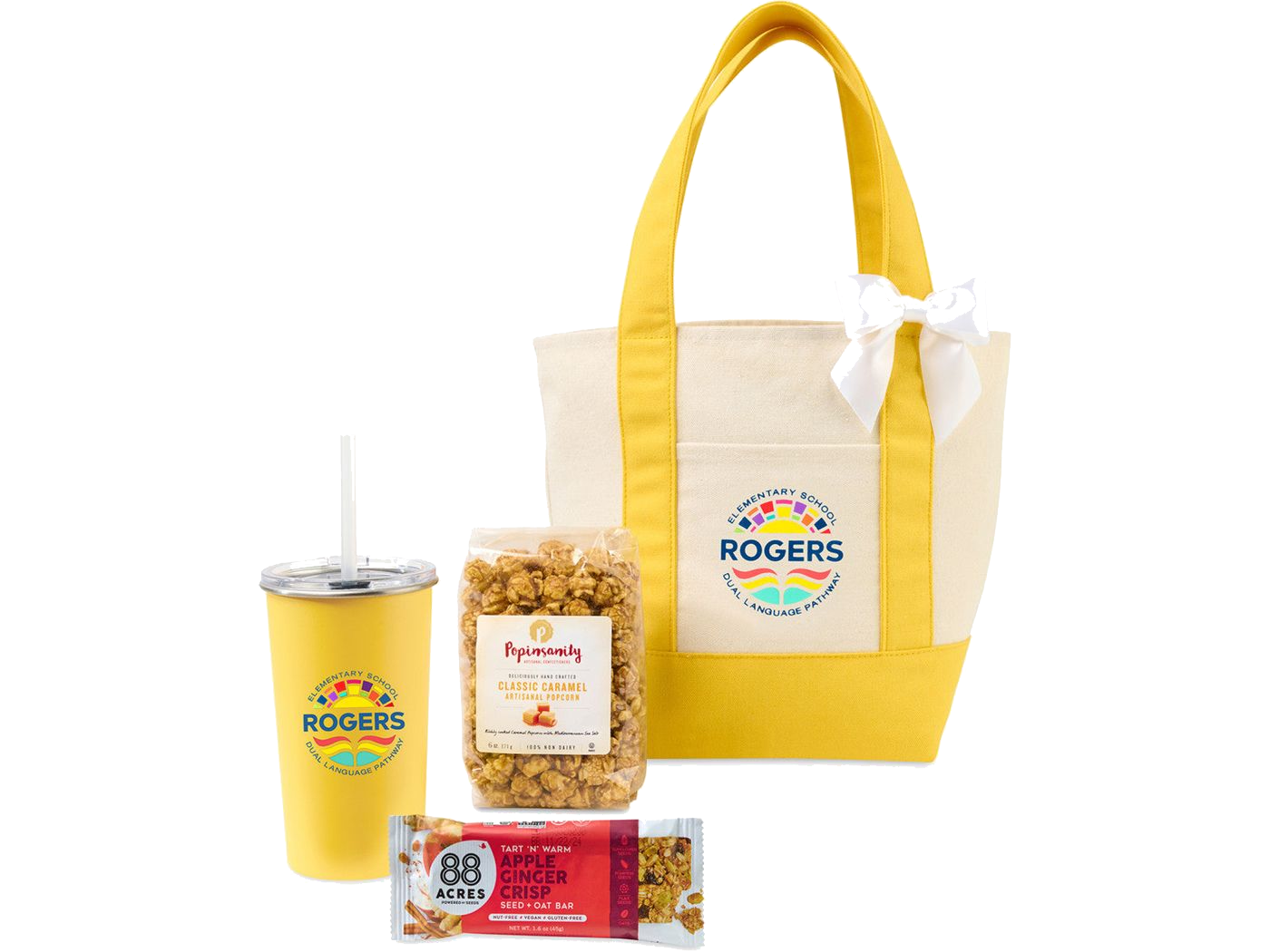 You’re Tote-ally Awesome Gift Set - Yellow - Food Gift Sets