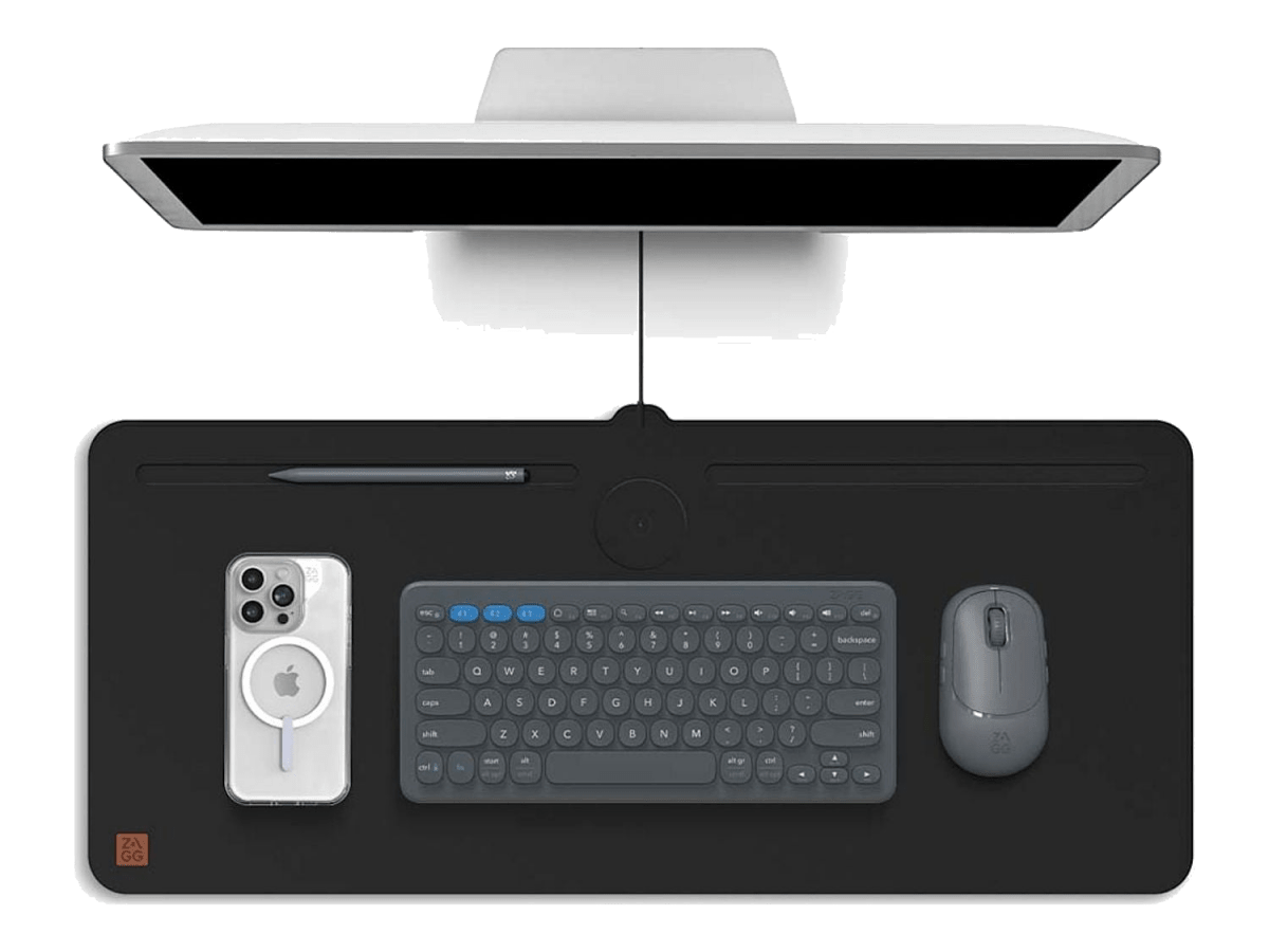 Zagg Desk Mat with Wireless Charging - Charging Pads - SwagWear