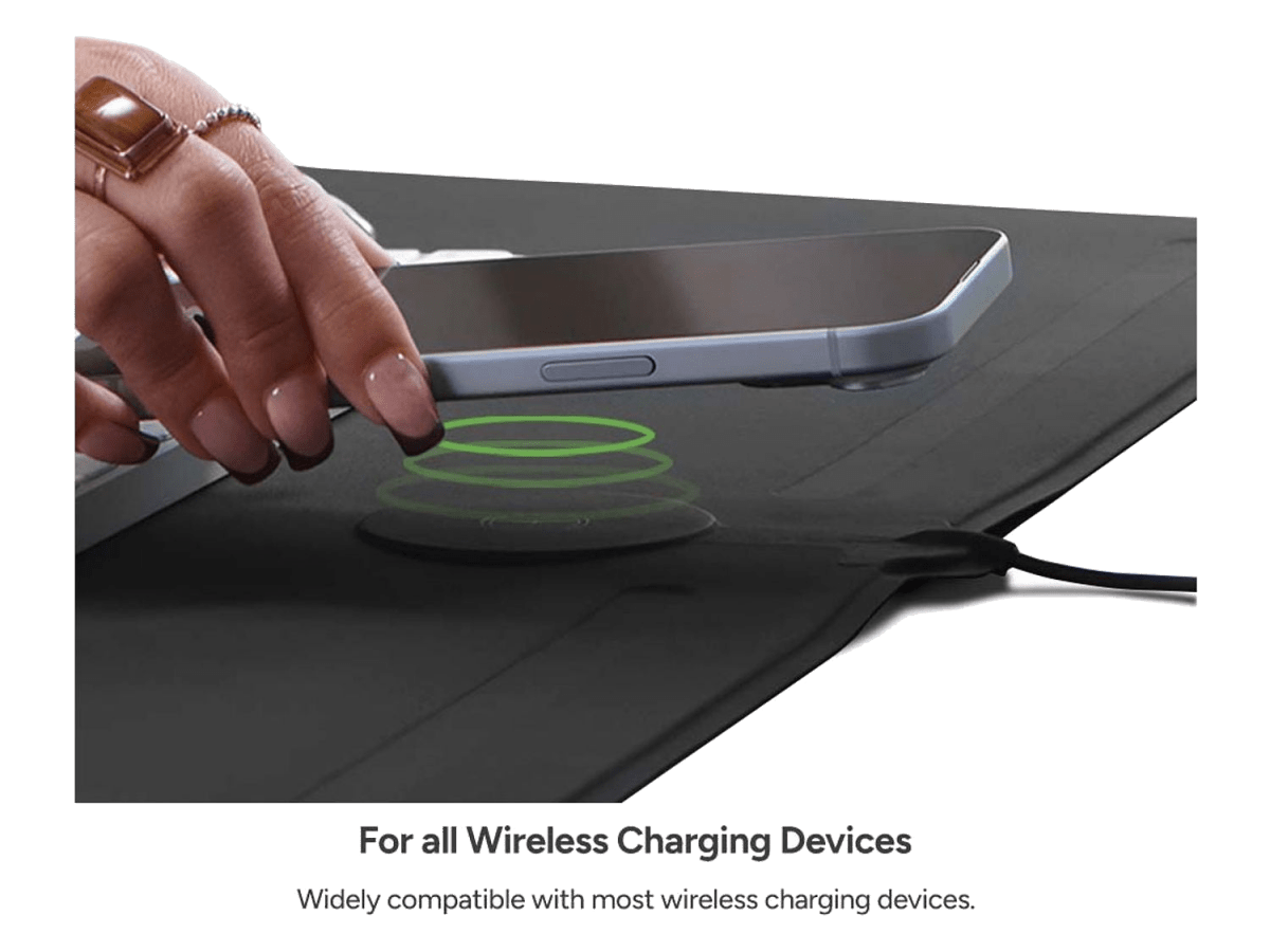 Zagg Desk Mat with Wireless Charging - Charging Pads - SwagWear