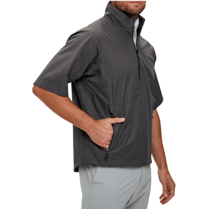 Zero Restriction Men's Power Torque Short-Sleeve Quarter-Zip - Pullovers - SwagWear