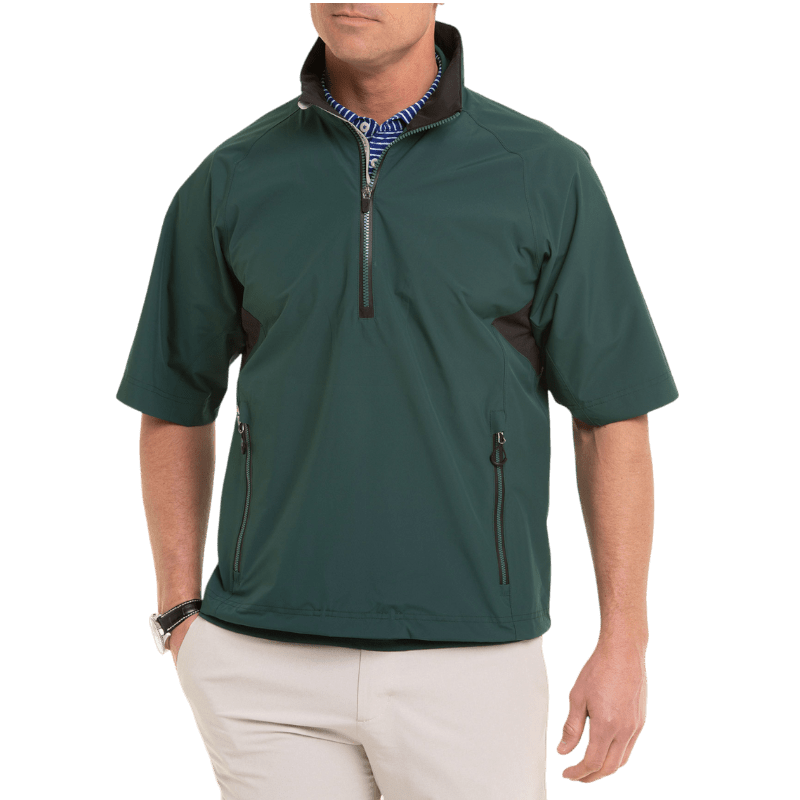 Zero Restriction Men's Power Torque Short-Sleeve Quarter-Zip - Pullovers - SwagWear