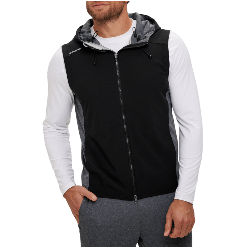 Zero Restriction Men's The Champ Hoodie Vest - Vests - SwagWear