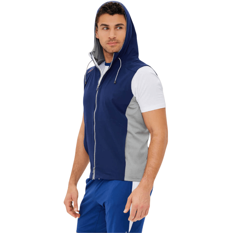 Zero Restriction Men's The Champ Hoodie Vest - Vests - SwagWear