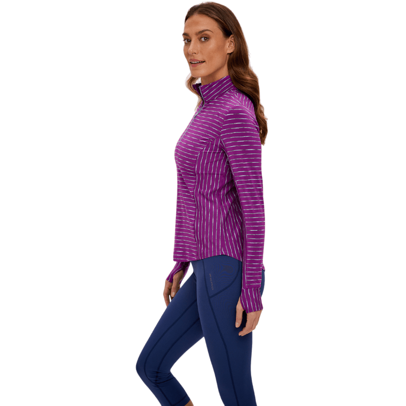 Zero Restriction Women's Renae Quarter-Zip Mock Neck - Pullovers - SwagWear