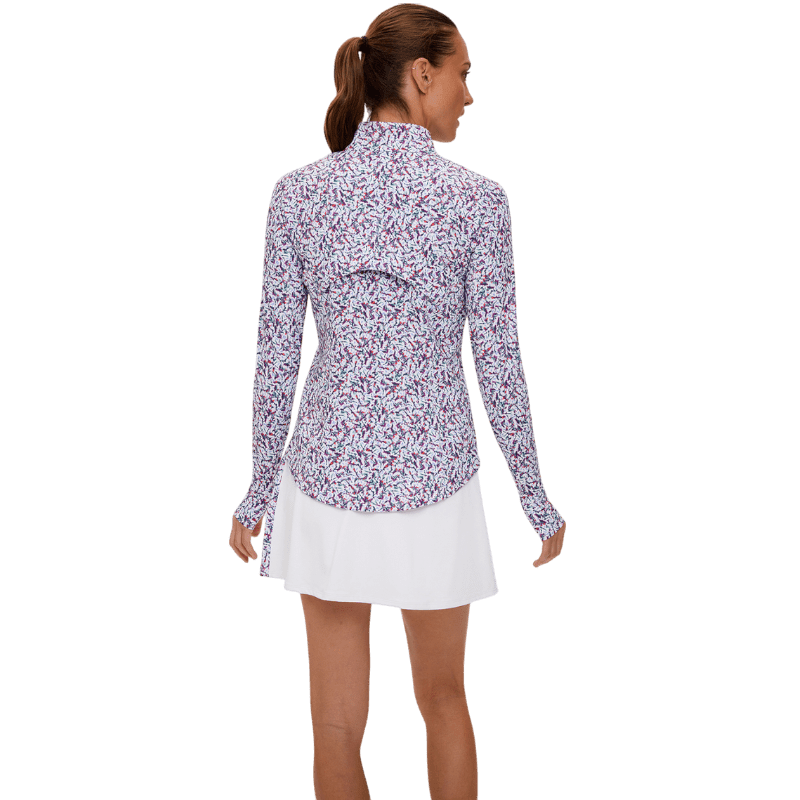 Zero Restriction Women's Renae Quarter-Zip Mock Neck - Pullovers - SwagWear
