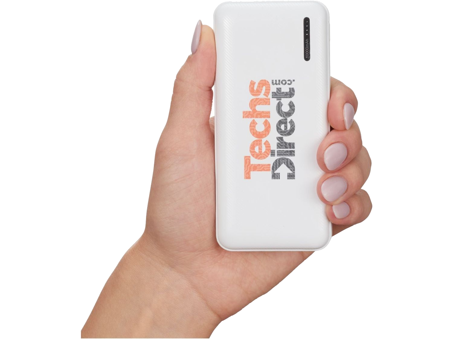 Zodiac High Density 10000 mAh Power Bank - White - Wireless Power Banks