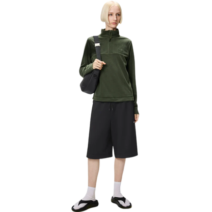 RAINS Addis Fleece Curve Half Zip