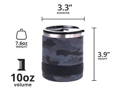 Elemental Recess 10oz Rocks Tumbler - Camo