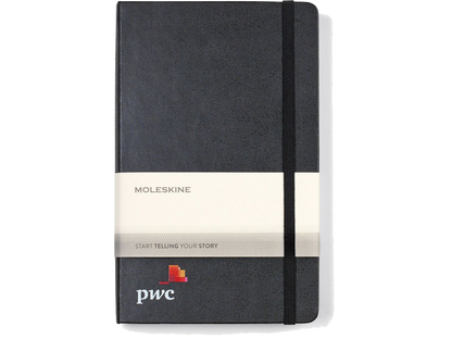 Moleskine® Hard Cover Ruled Large Expanded Notebook