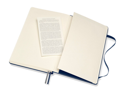 Moleskine® Hard Cover Ruled Large Expanded Notebook