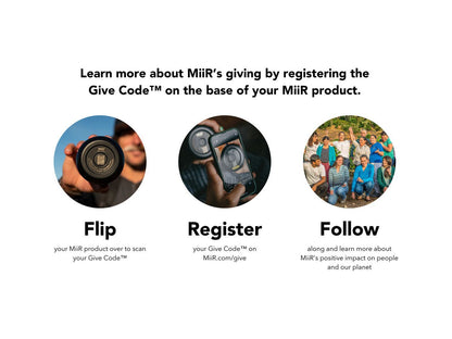 MiiR® Wide Mouth Bottle & Camp Cup Gift Set