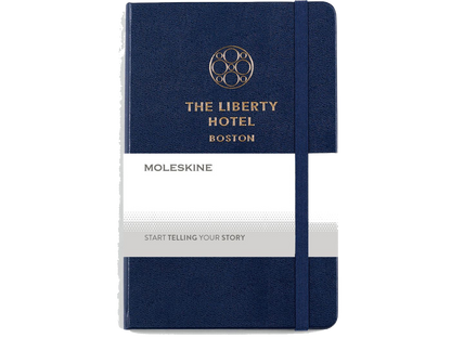 Moleskine® Medium Notebook and GO Pen Gift Set